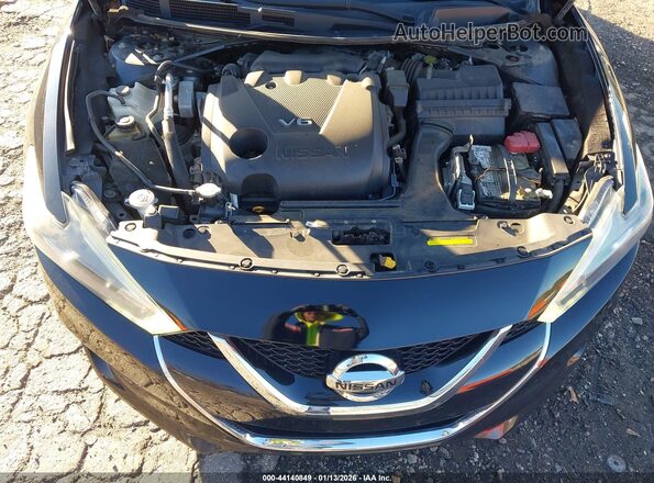 1N4AA6AP4JC385973 2018 NISSAN MAXIMA Black Widok z tyłu