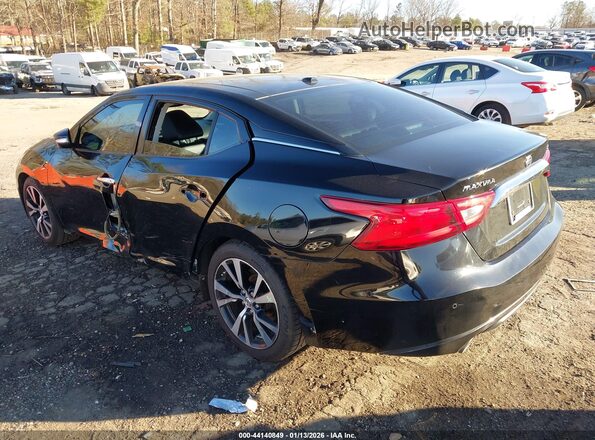 1N4AA6AP4JC385973 2018 NISSAN MAXIMA Black Tył lewy