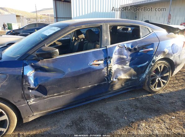 1N4AA6AP5GC384906 2016 NISSAN MAXIMA Blue Widok z przodu