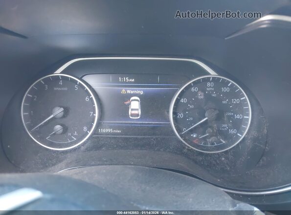 1N4AA6AP5GC384906 2016 NISSAN MAXIMA Blue Widok tylnych siedzeń