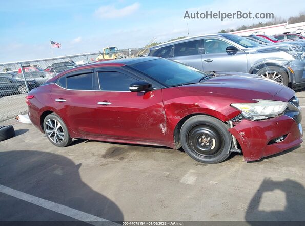 1N4AA6AP6GC413863 2016 NISSAN MAXIMA Burgundy 360 interior view