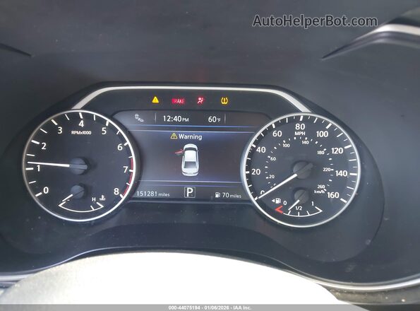 1N4AA6AP6GC413863 2016 NISSAN MAXIMA Burgundy Rear seats view