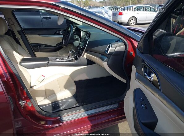 1N4AA6AP6GC413863 2016 NISSAN MAXIMA Burgundy Front interior view