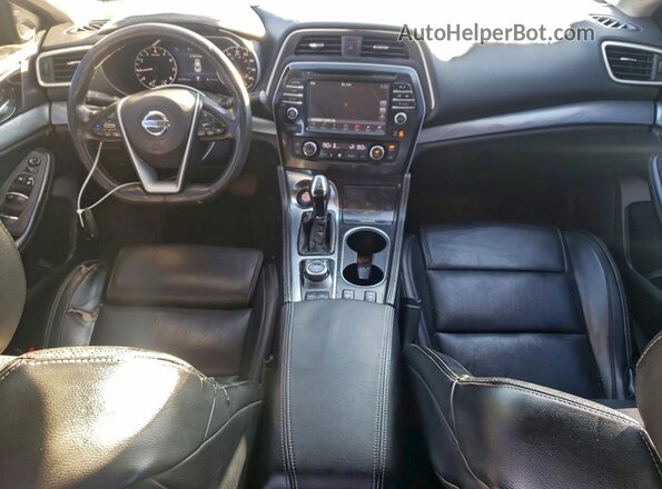1N4AA6AP7GC446256 2016 NISSAN MAXIMA White Dashboard view