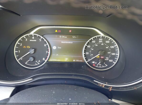1N4AA6APXGC416474 2016 NISSAN MAXIMA White უკანა სავარძლების ხედი