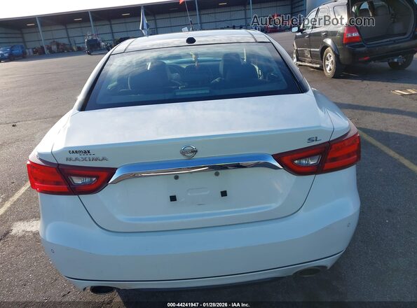 1N4AA6APXGC416474 2016 NISSAN MAXIMA White 