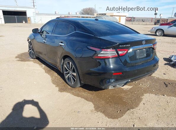 1N4AA6CV2MC513790 2021 NISSAN MAXIMA Black Trasero izquierdo