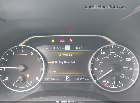 1N4AA6CV5LC369215 2020 NISSAN MAXIMA Black Vista de los asientos traseros