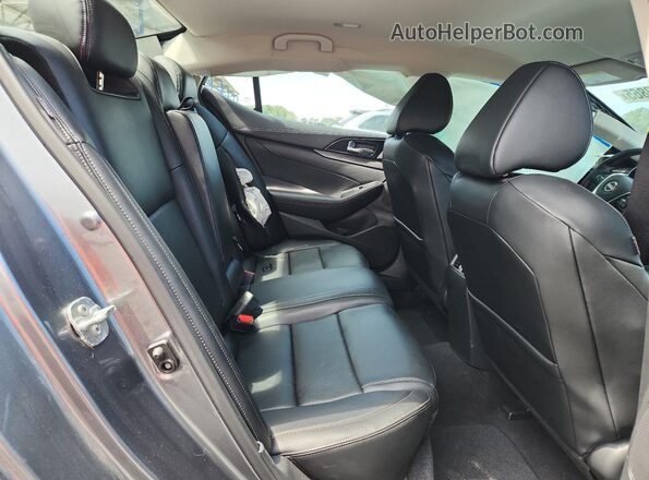 1N4AA6CV5PC509902 2023 NISSAN MAXIMA Gray Rear seats view