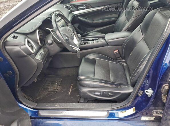 1N4AA6CV6LC360622 2020 NISSAN MAXIMA Blue Սալոնի դիմացի տեսք