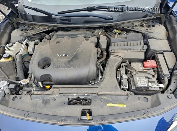 1N4AA6CV6LC360622 2020 NISSAN MAXIMA Blue Սալոնի հետևի տեսք