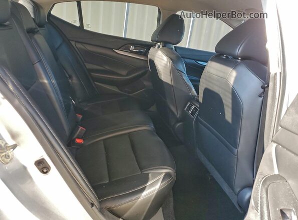 1N4AA6CV6MC506082 2021 NISSAN MAXIMA Silver Rear seats view