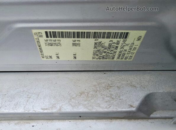 1N4AA6CV8LC362548 2020 NISSAN MAXIMA Серебряный 