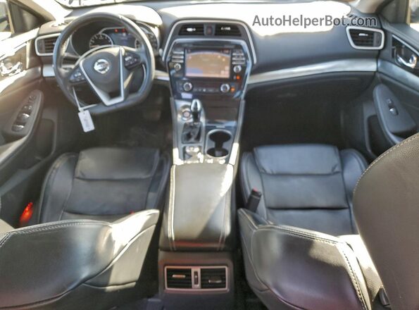 1N4AA6CVXMC512760 2021 NISSAN MAXIMA Синий Вид панели приборов