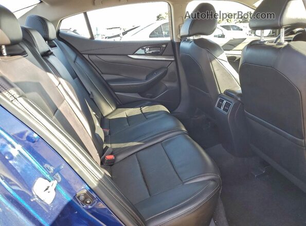 1N4AA6CVXMC512760 2021 NISSAN MAXIMA Синий Вид задних сидений