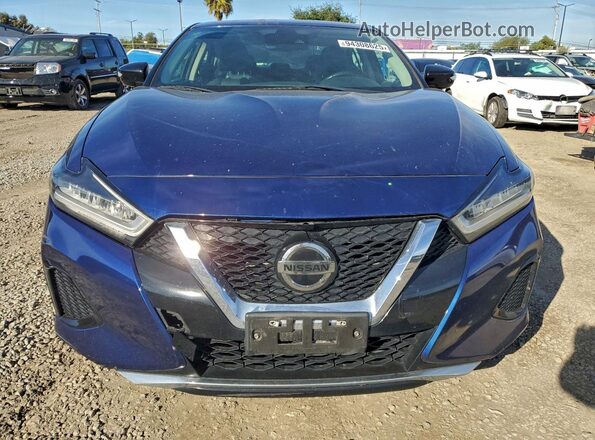 1N4AA6CVXMC512760 2021 NISSAN MAXIMA Синий Вид спереди