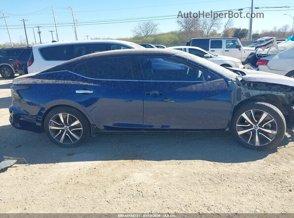 1N4AA6DV8LC372463 2020 NISSAN MAXIMA SL Blue 