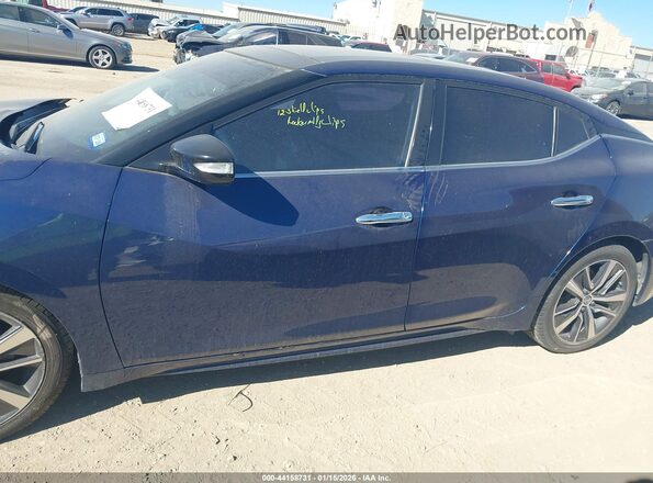 1N4AA6DV8LC372463 2020 NISSAN MAXIMA SL Blue 