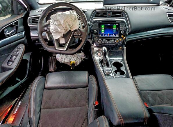 1N4AA6EV0PC511909 2023 NISSAN MAXIMA SR Black Առջևի վահանակի տեսք