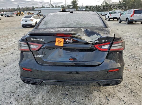 1N4AA6EV1PC501972 2023 NISSAN MAXIMA SR Black უკანა ხედი