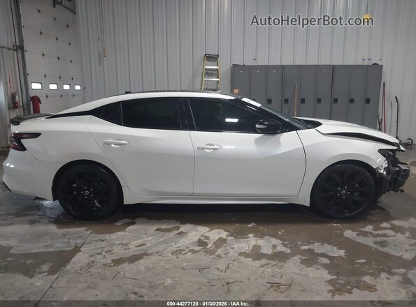 1N4AA6EV2LC367757 2020 NISSAN MAXIMA SR White Սալոնի հետևի տեսք