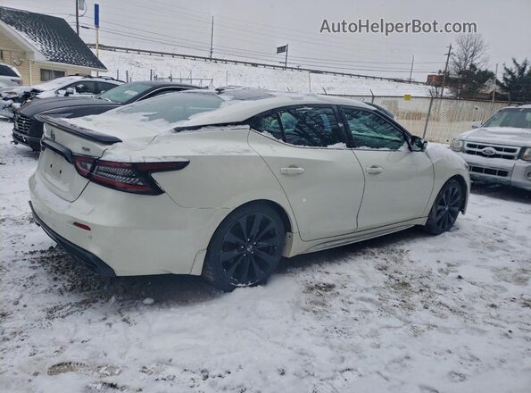 1N4AA6EV2MC505055 2021 NISSAN MAXIMA SR White უკანა მარჯვენა