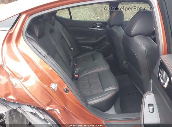 1N4AA6EV3LC369937 2020 NISSAN MAXIMA SR Orange Вид наклейки з VIN-кодом