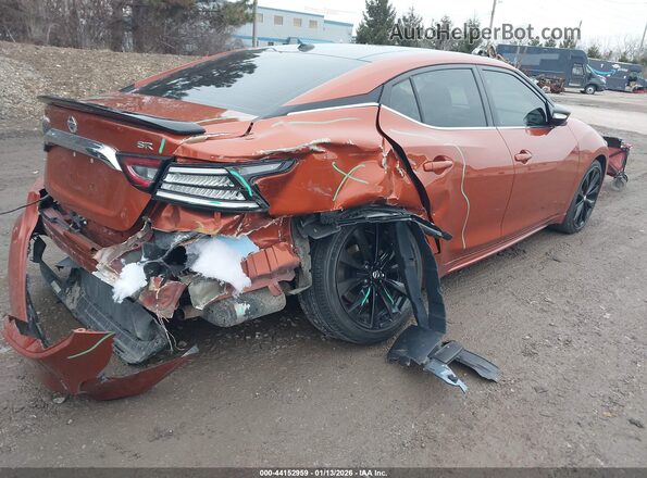 1N4AA6EV3LC369937 2020 NISSAN MAXIMA SR Orange Задня права чверть