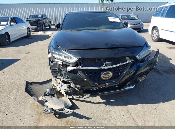 1N4AA6EV3LC382686 2020 NISSAN MAXIMA SR Black Вид спереду