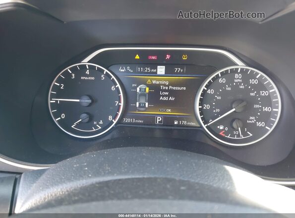 1N4AA6EV3LC382686 2020 NISSAN MAXIMA SR Black Вид задніх сидінь