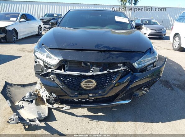 1N4AA6EV3LC382686 2020 NISSAN MAXIMA SR Black Вид задньої частини салону