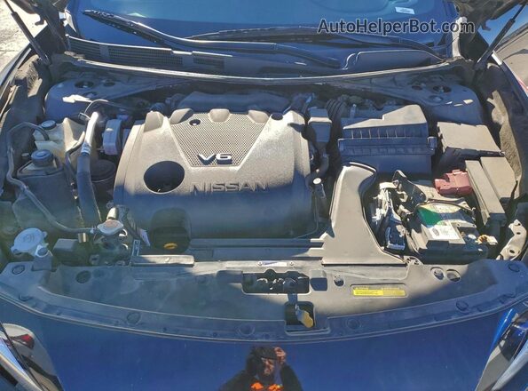 1N4AA6EV3LC383630 2020 NISSAN MAXIMA SR Black უკანა სალონის ხედი
