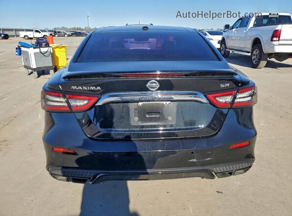 1N4AA6EV3LC383630 2020 NISSAN MAXIMA SR Black უკანა ხედი