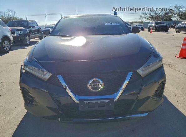 1N4AA6EV3LC383630 2020 NISSAN MAXIMA SR Black წინა ხედი