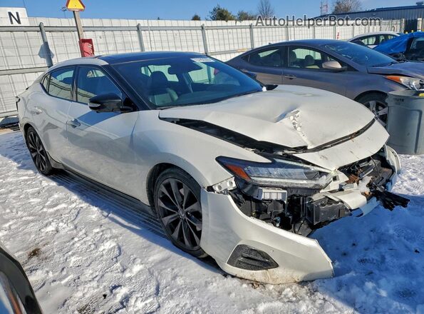 1N4AA6EV3NC503512 2022 NISSAN MAXIMA SR Cream Front right