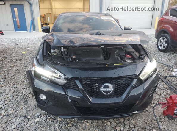 1N4AA6EV3PC507160 2023 NISSAN MAXIMA SR Black Front view