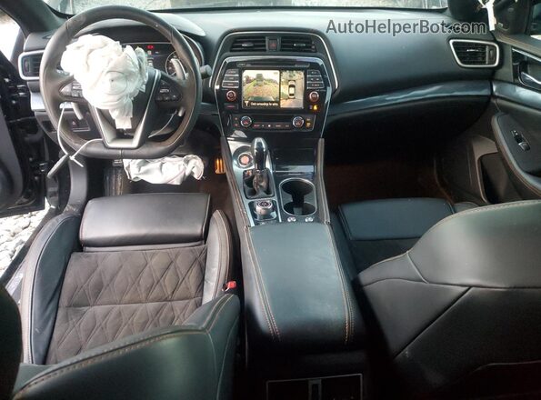 1N4AA6EV3PC507160 2023 NISSAN MAXIMA SR Black Dashboard view