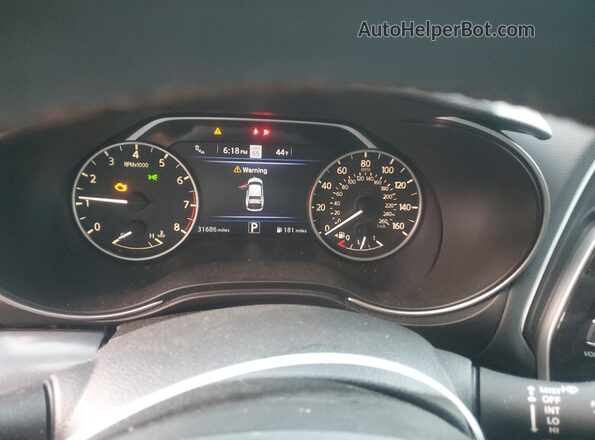 1N4AA6EV3PC507160 2023 NISSAN MAXIMA SR Black Instrument cluster view