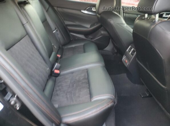 1N4AA6EV3PC507160 2023 NISSAN MAXIMA SR Black Rear seats view