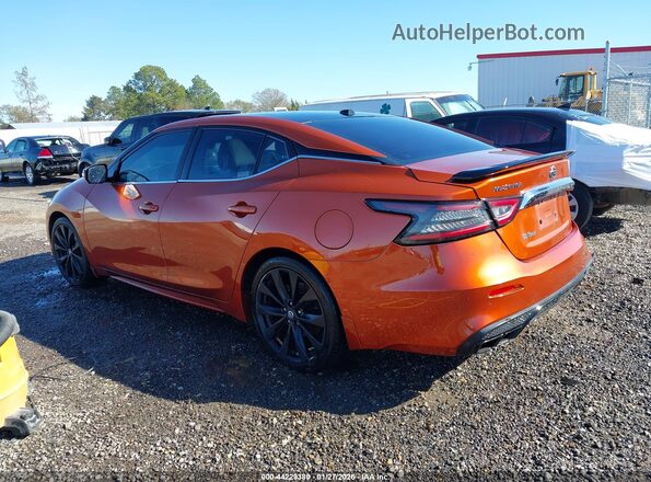 1N4AA6EV4LC362222 2020 NISSAN MAXIMA SR Orange Tył lewy