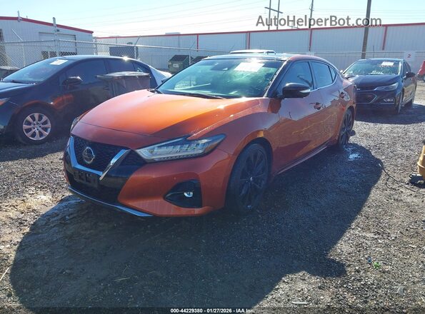 1N4AA6EV4LC362222 2020 NISSAN MAXIMA SR Orange Przód lewy