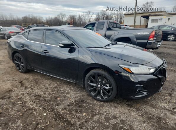 1N4AA6EV4MC509222 2021 NISSAN MAXIMA SR Black Przód prawy