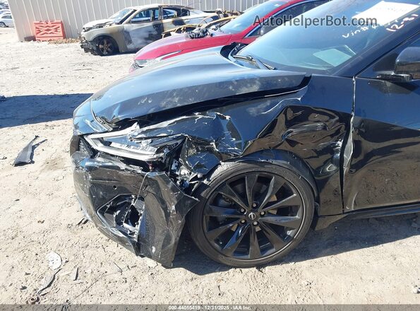 1N4AA6EV8PC514086 2023 NISSAN MAXIMA SR Black Вид спереду