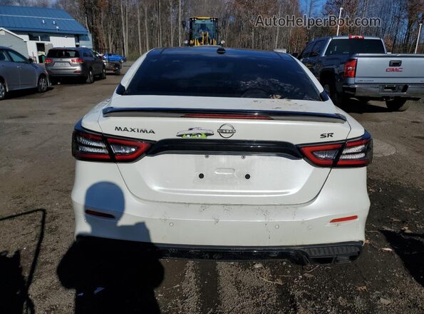 1N4AA6EV9PC507678 2023 NISSAN MAXIMA SR White Vista trasera