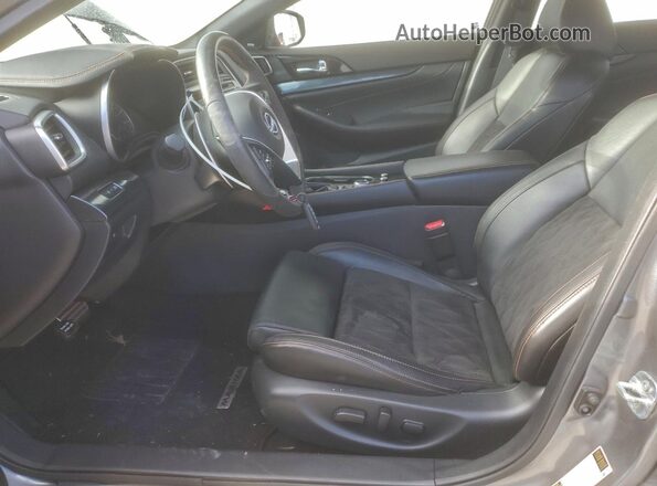 1N4AA6EVXPC502702 2023 NISSAN MAXIMA SR Серебряный Вид салона спереди