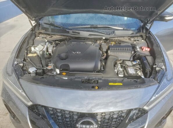 1N4AA6EVXPC502702 2023 NISSAN MAXIMA SR Серебряный Вид задней части салона