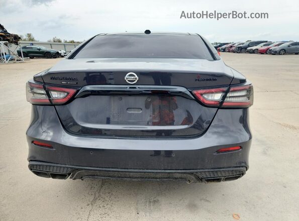 1N4AA6FV0MC505070 2021 NISSAN MAXIMA PLATINUM Gray უკანა ხედი