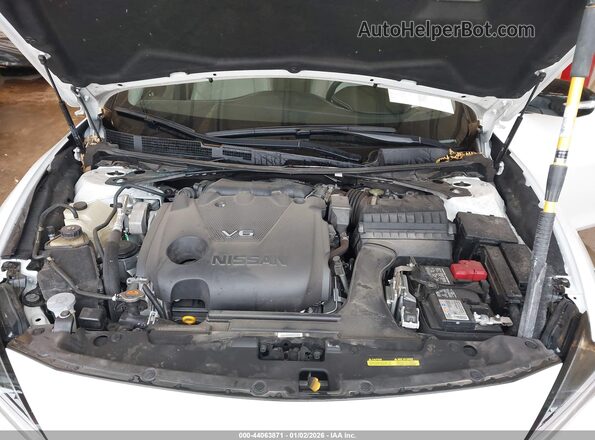 1N4AA6FV0MC506025 2021 NISSAN MAXIMA PLATINUM White უკანა ხედი