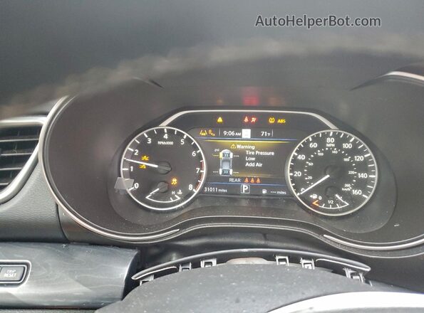 1N4AA6FV1PC501047 2023 NISSAN MAXIMA PLATINUM Серый Вид щитка приборов