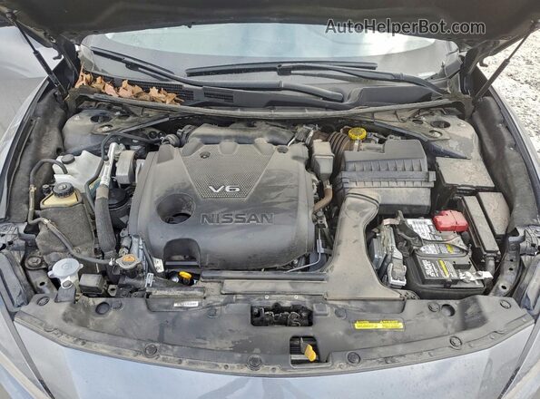 1N4AA6FV1PC501047 2023 NISSAN MAXIMA PLATINUM Серый Вид задней части салона